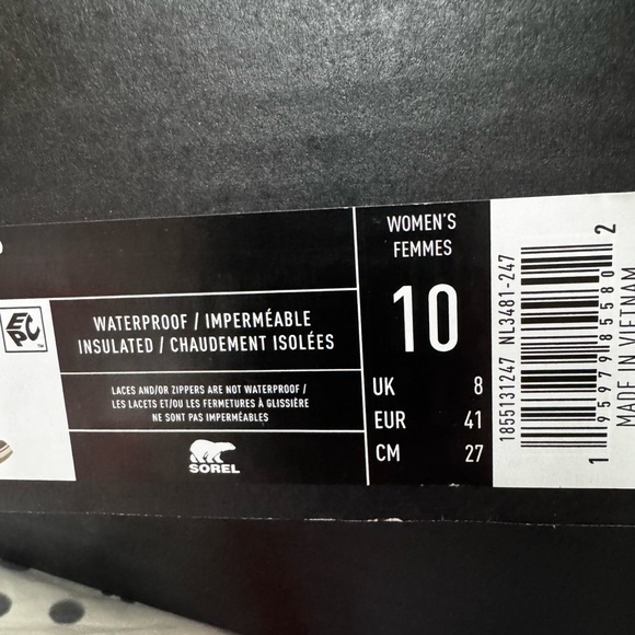 Sorel Women's Brown and Black Winter Boots - Picture 2 of 2